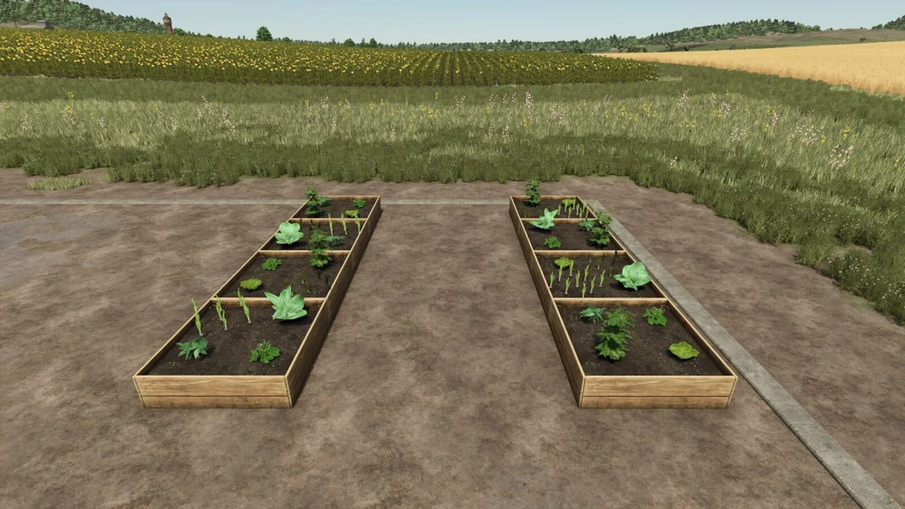 FS25 BR Small Garden V1.0.1 Objects Mod FS25 Mod Free Download
