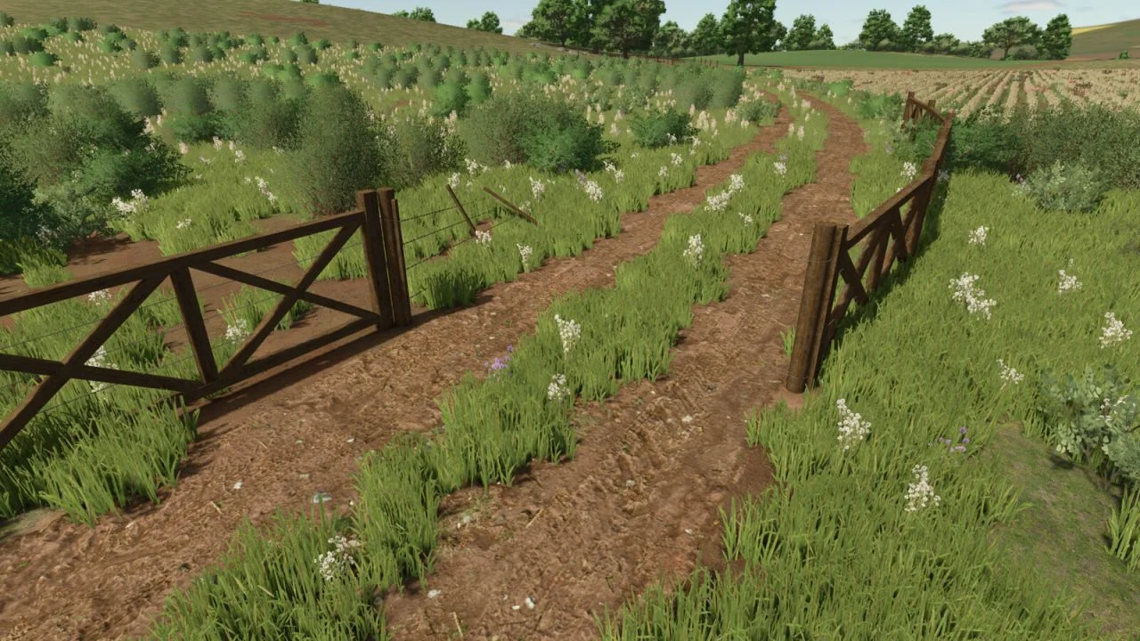 FS25 Brazilian Fences V1.0 Objects Mod FS25 Mod Free Download