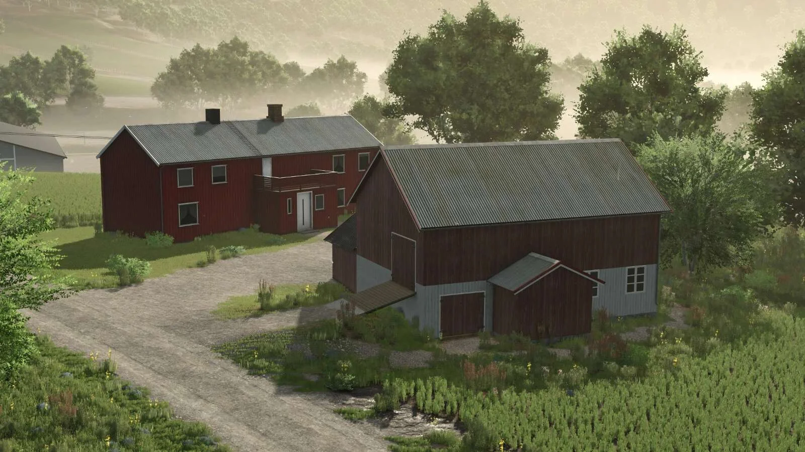 FS25 Buildings Of Norway v1.0.0.3 Objects Mod FS25 Mod Free Download