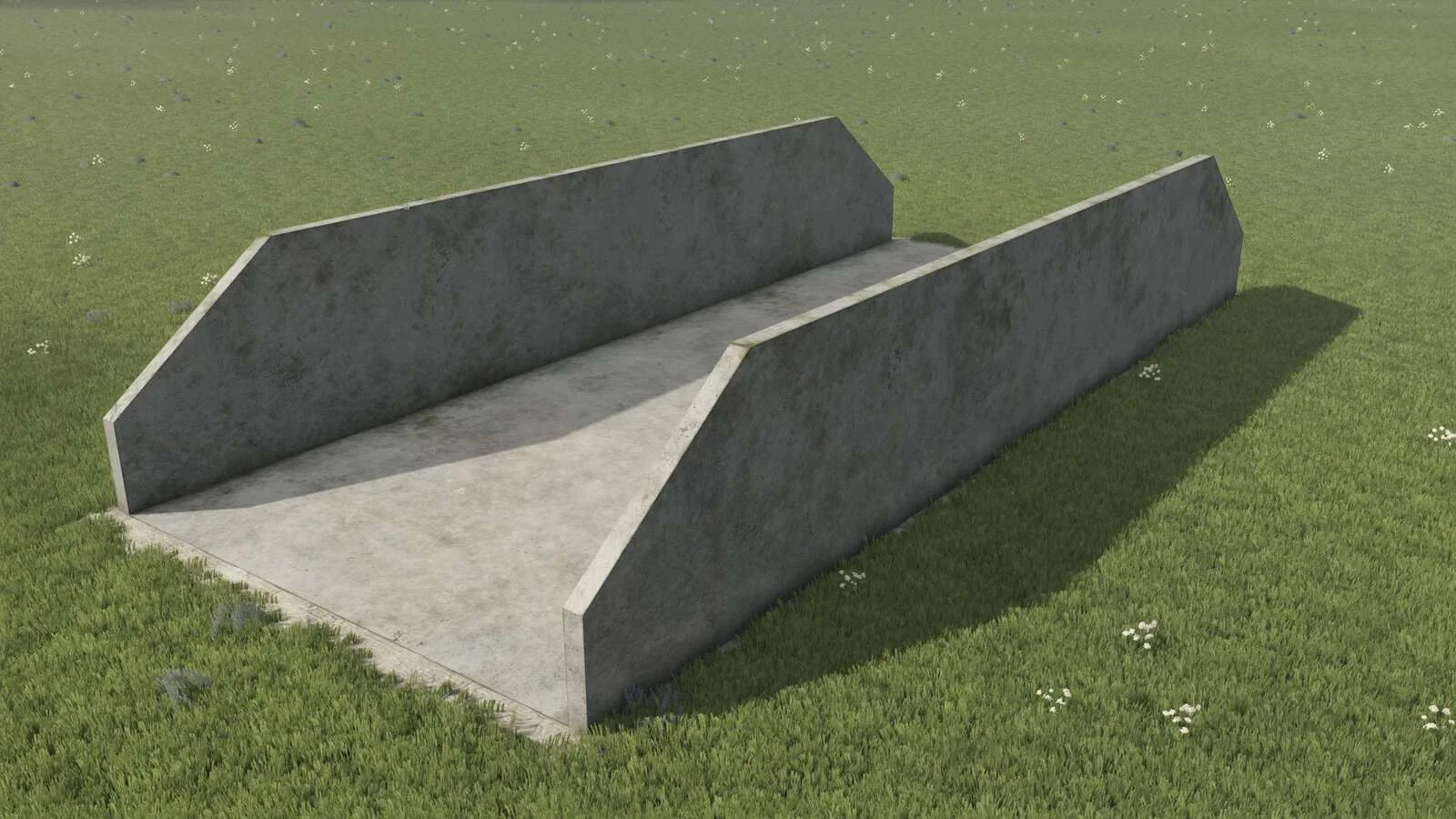 FS25 Bunker Silo Pack v1.0 Objects Mod FS25 Mod Free Download