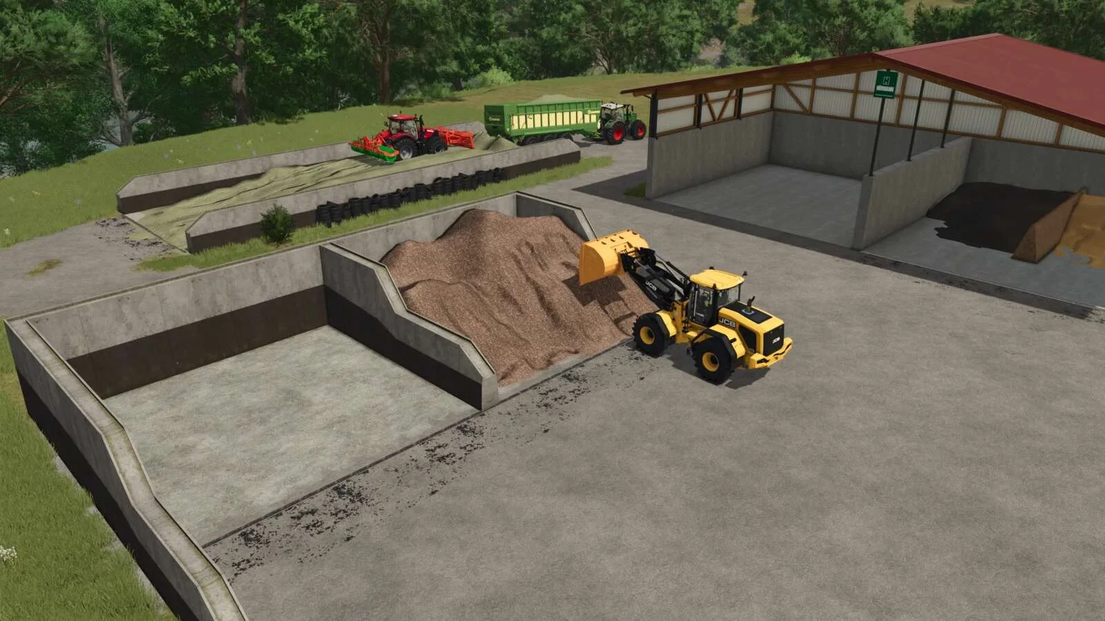 FS25 Bunker Wall Set v1.0 Objects Mod FS25 Mod Free Download