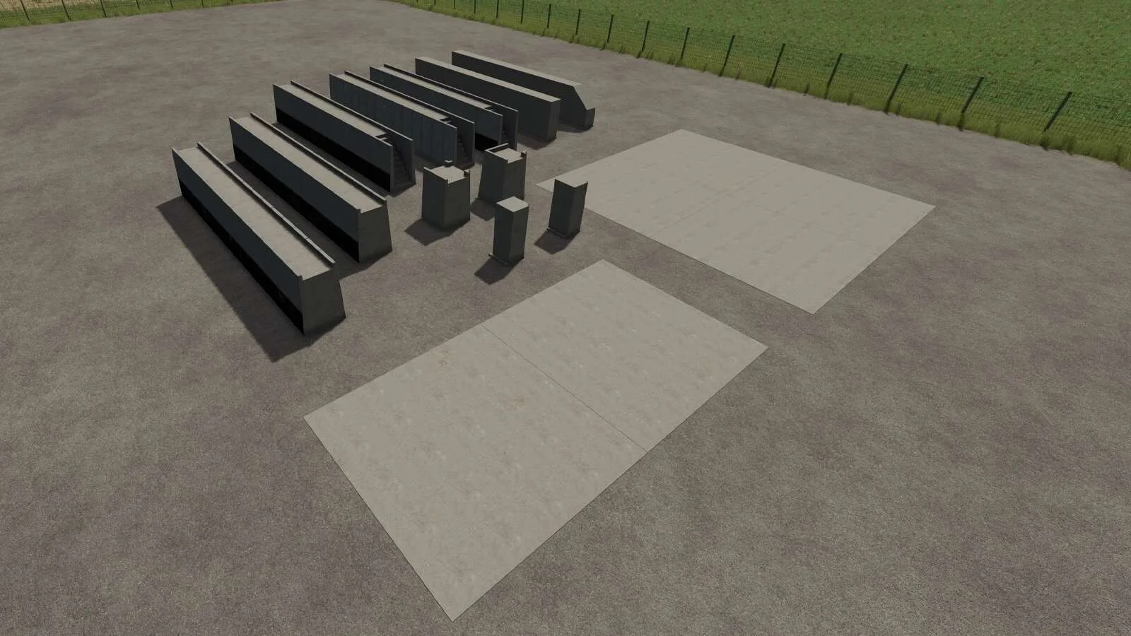 FS25 Bunkersilo Pack v1.0 Objects Mod FS25 Mod Free Download