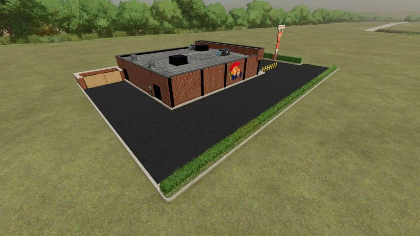 FS25 Buster Brown Shoe Store v1.0 Objects Mod FS25 Mod Free Download