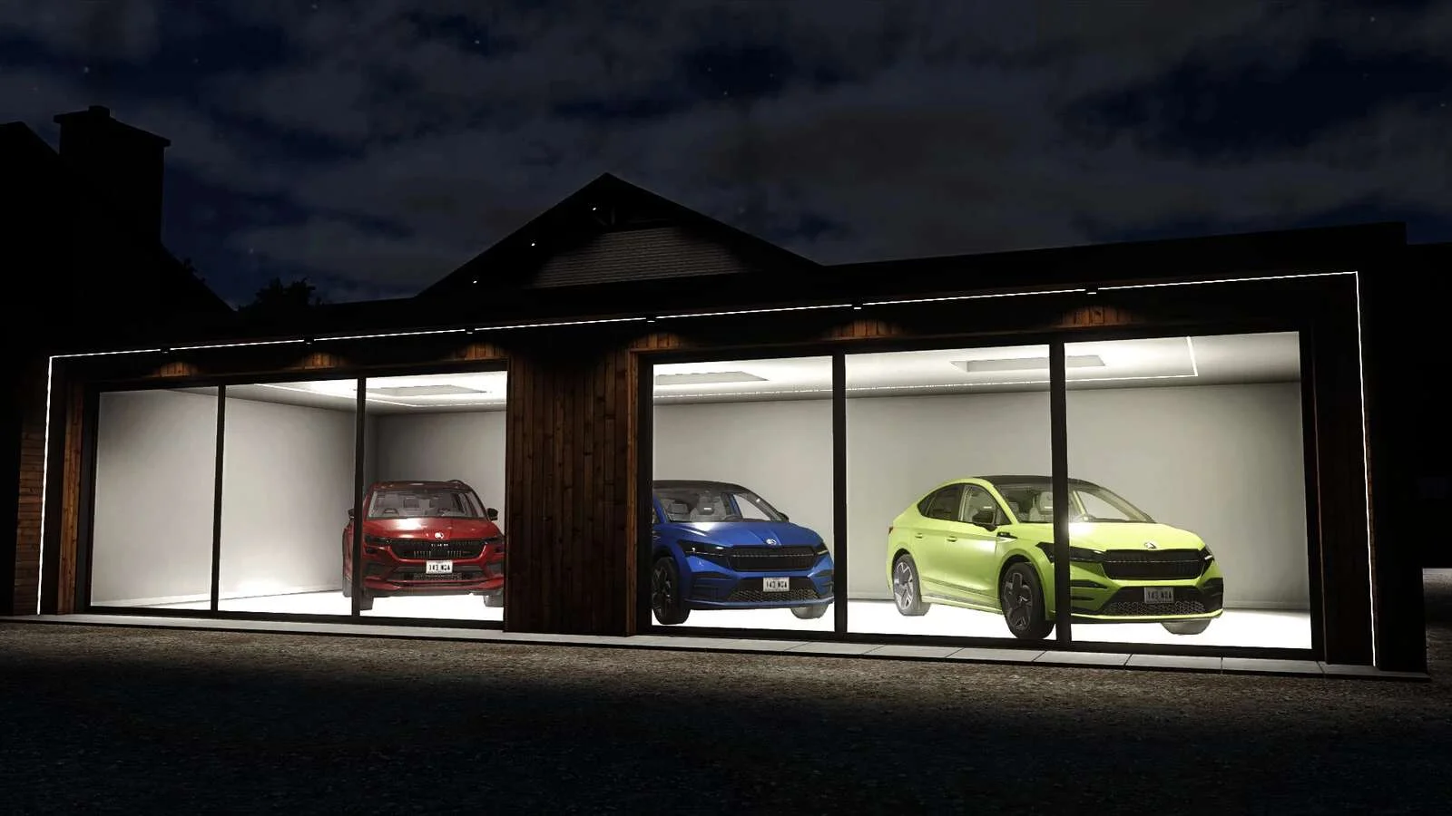 FS25 Car Showroom v1.0 Objects Mod FS25 Mod Free Download