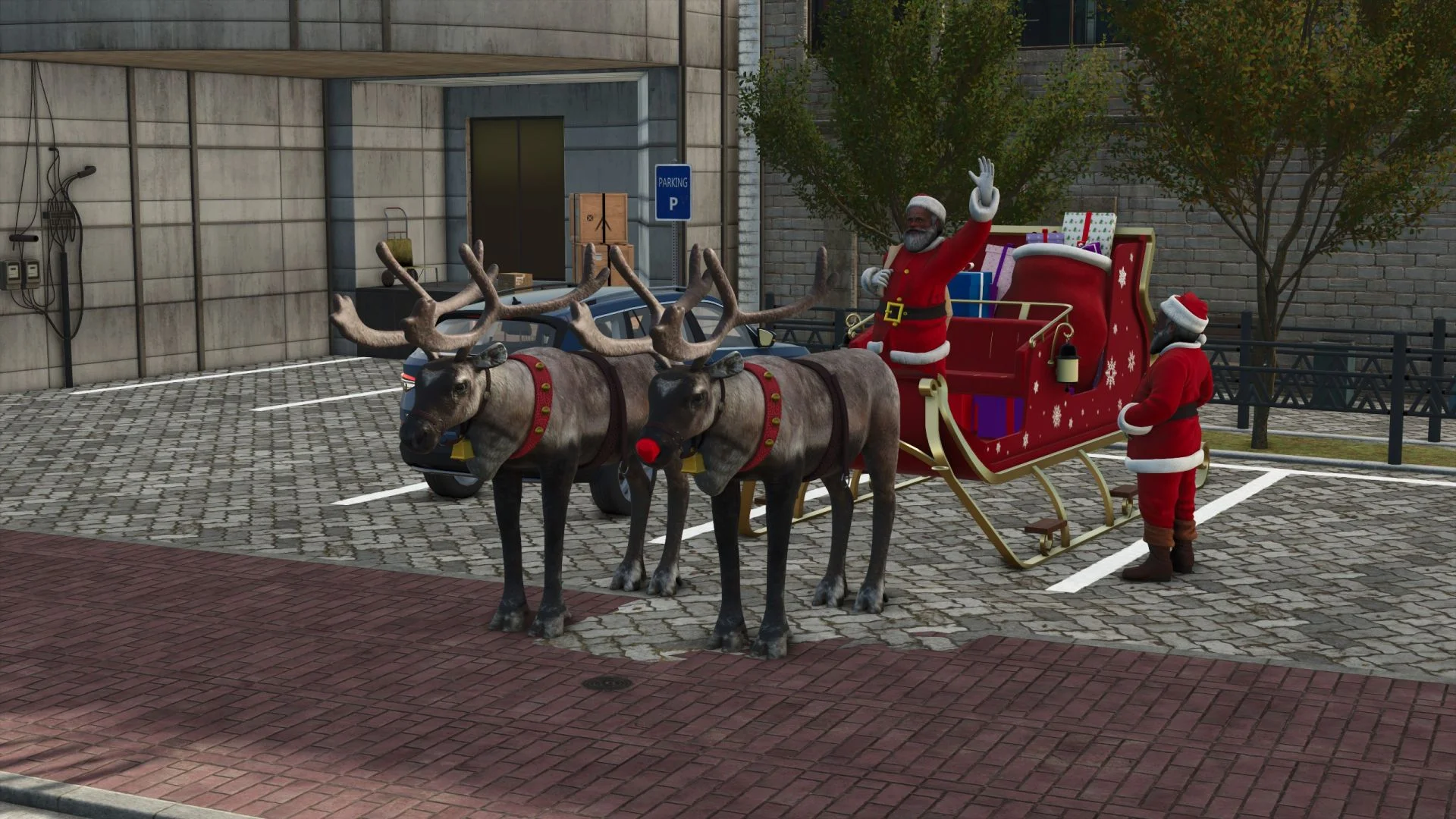 FS25 Christmas Pack v1.0 Objects Mod FS25 Mod Free Download