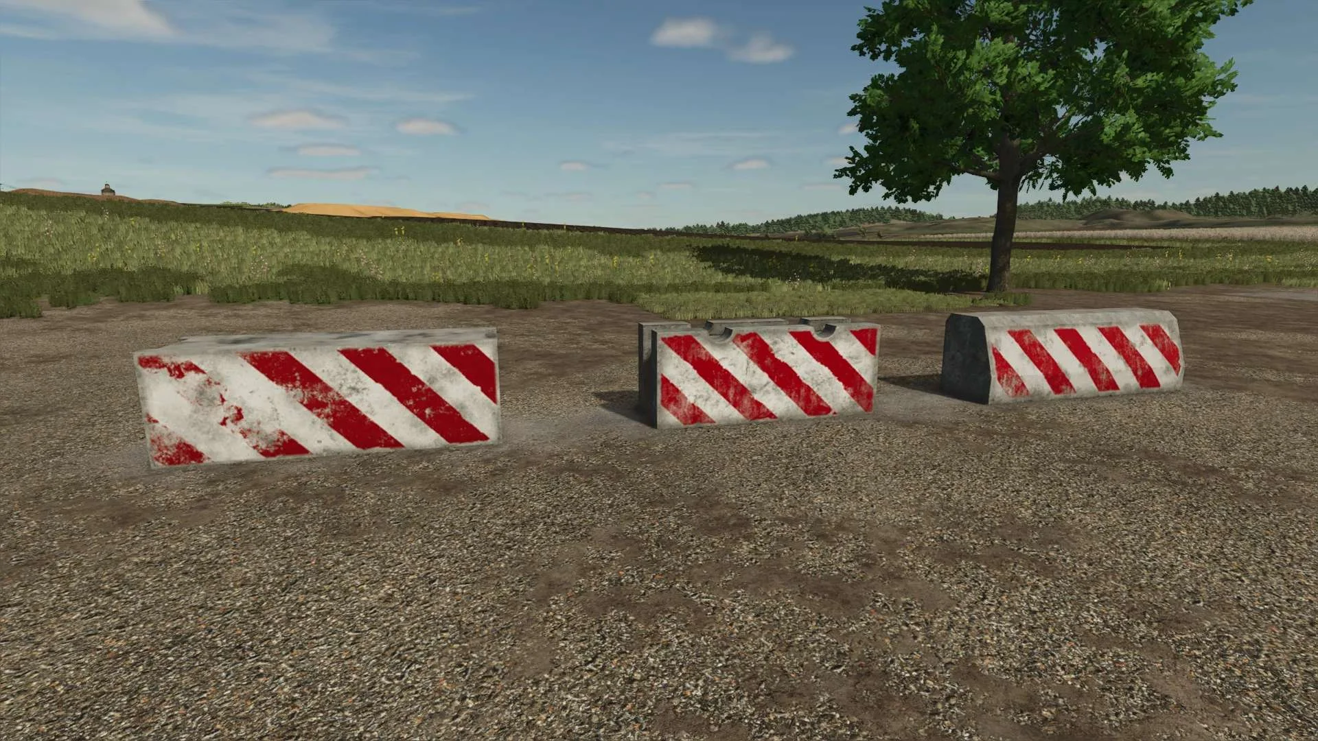 FS25 Concrete Blocks v1.0 Objects Mod FS25 Mod Free Download