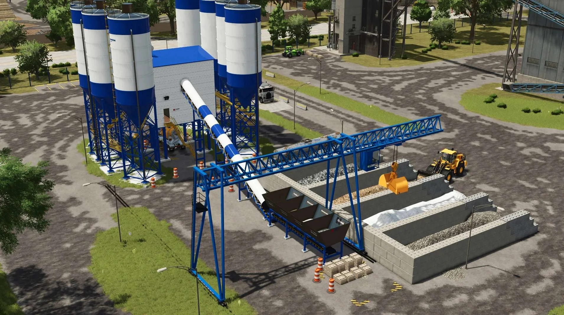FS25 CONCRETE FACTORY v1.0 Objects Mod FS25 Mod Free Download