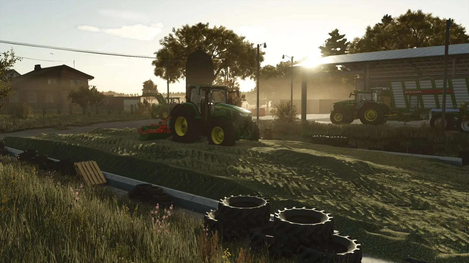 FS25 Concrete Free Land Silo Pack v1.0 Objects Mod FS25 Mod Free Download
