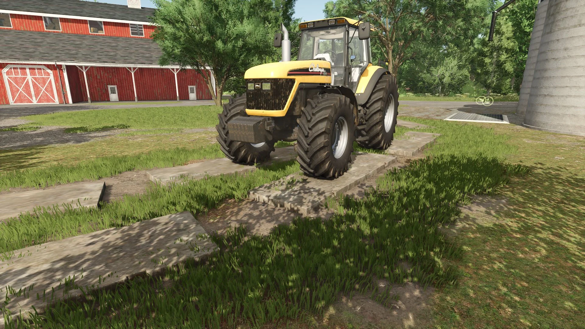 FS25 Concrete slab for the road V1.0 Objects Mod FS25 Mod Free Download