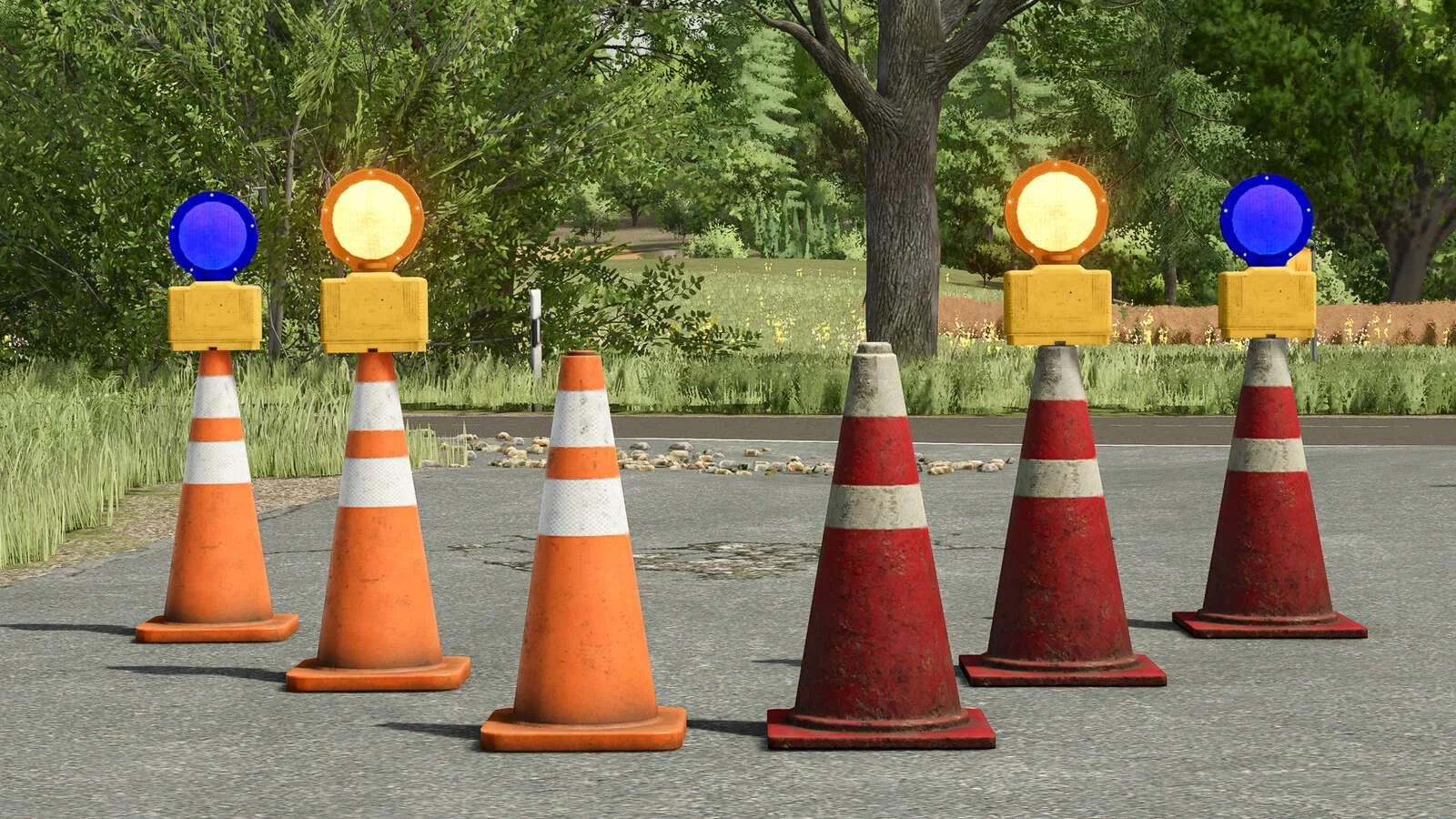 FS25 Cone v1.1 Objects Mod FS25 Mod Free Download