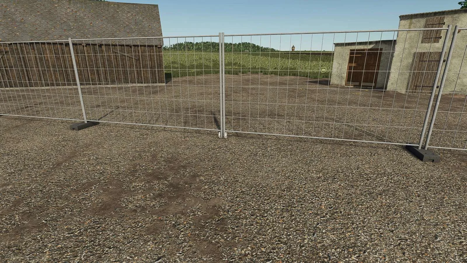 FS25 Construction Fence v1.0 Objects Mod FS25 Mod Free Download