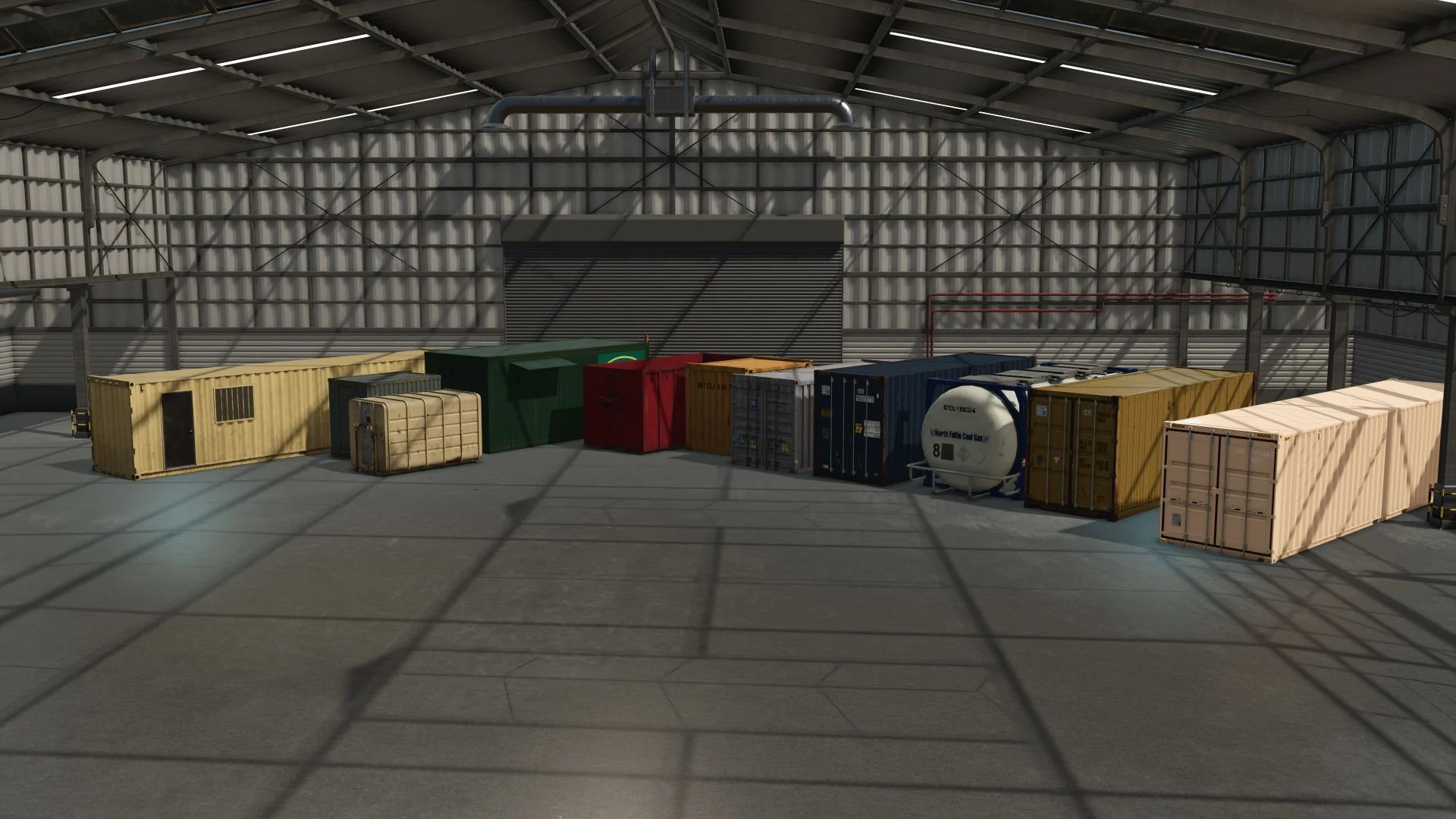 FS25 Containers pack V1.0 Objects Mod FS25 Mod Free Download