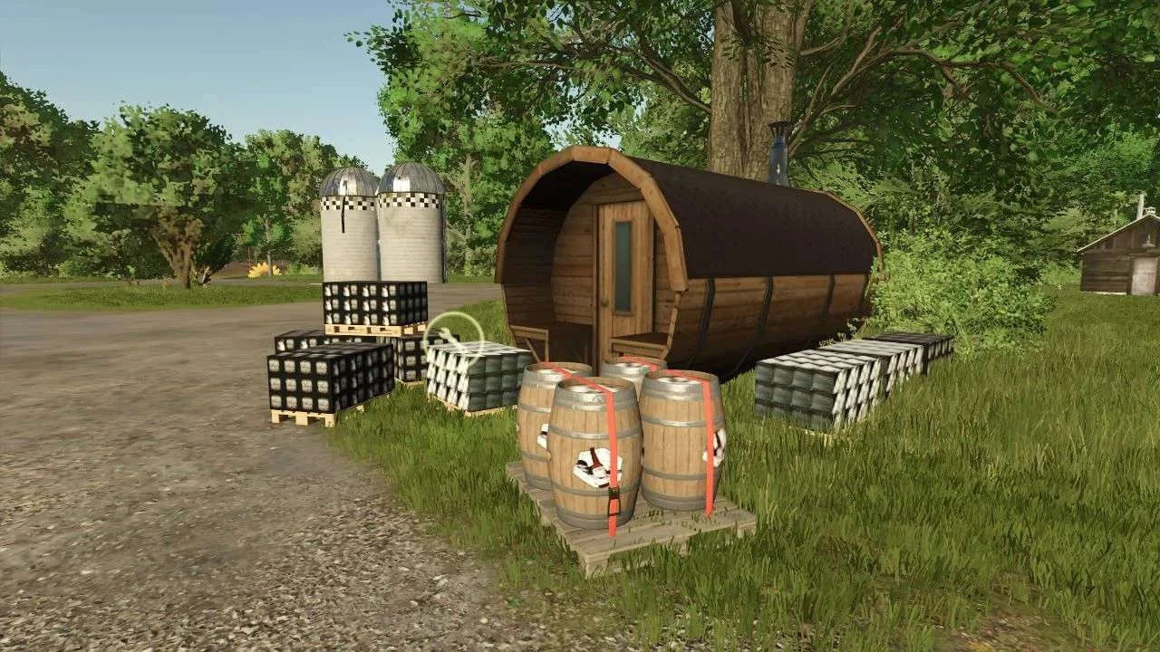 FS25 Contraband alcohol factory v1.0 Objects Mod FS25 Mod Free Download
