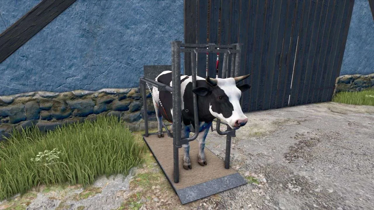 FS25 Cow care station v1.0.0.1 Objects Mod FS25 Mod Free Download