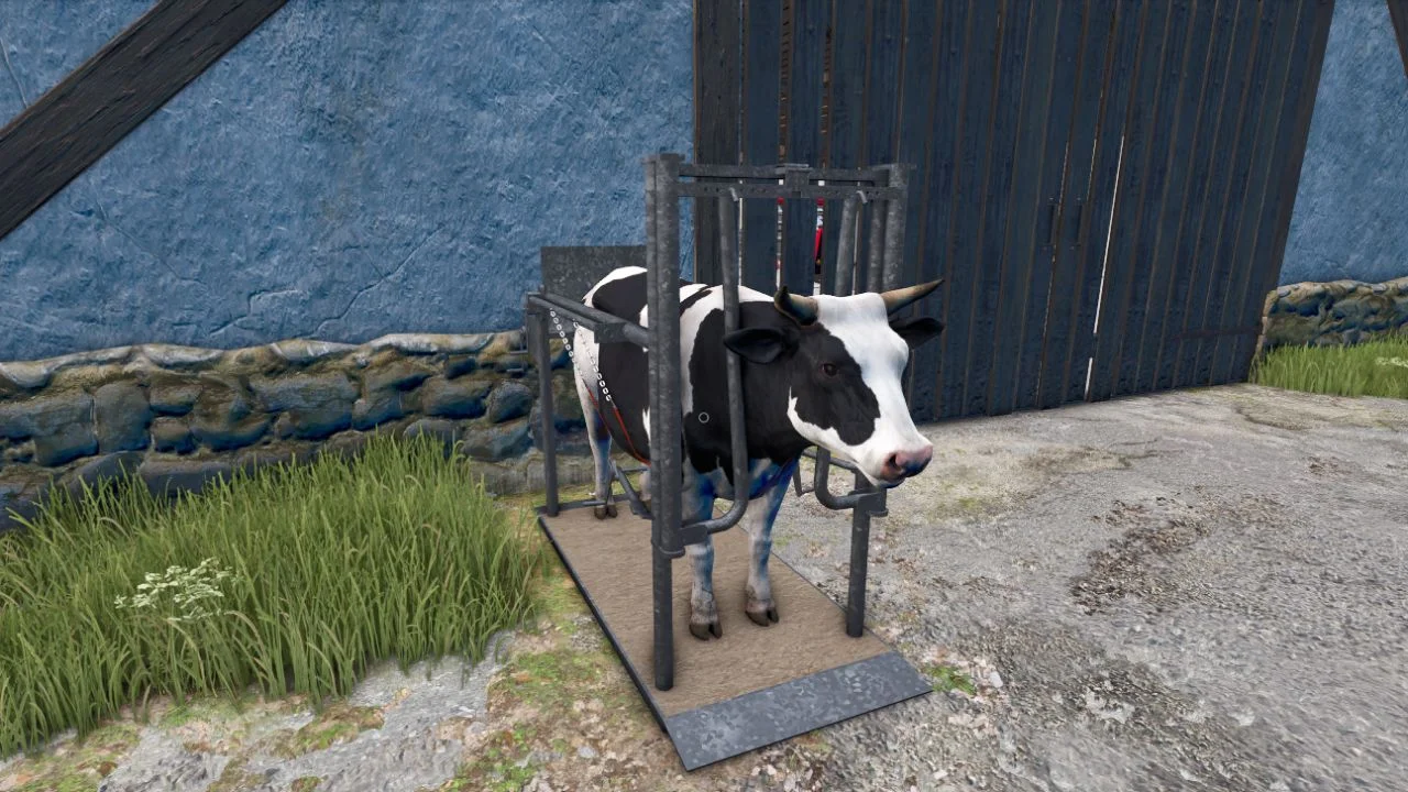 FS25 Cow care station V1.0 Objects Mod FS25 Mod Free Download