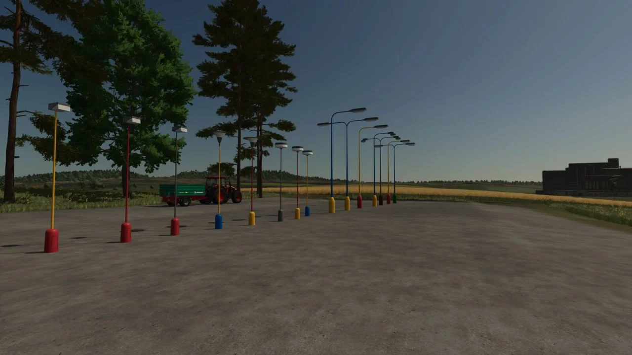 FS25 CSSR Lamp Pack (1960-1990) V1.0.0.1 Objects Mod FS25 Mod Free Download