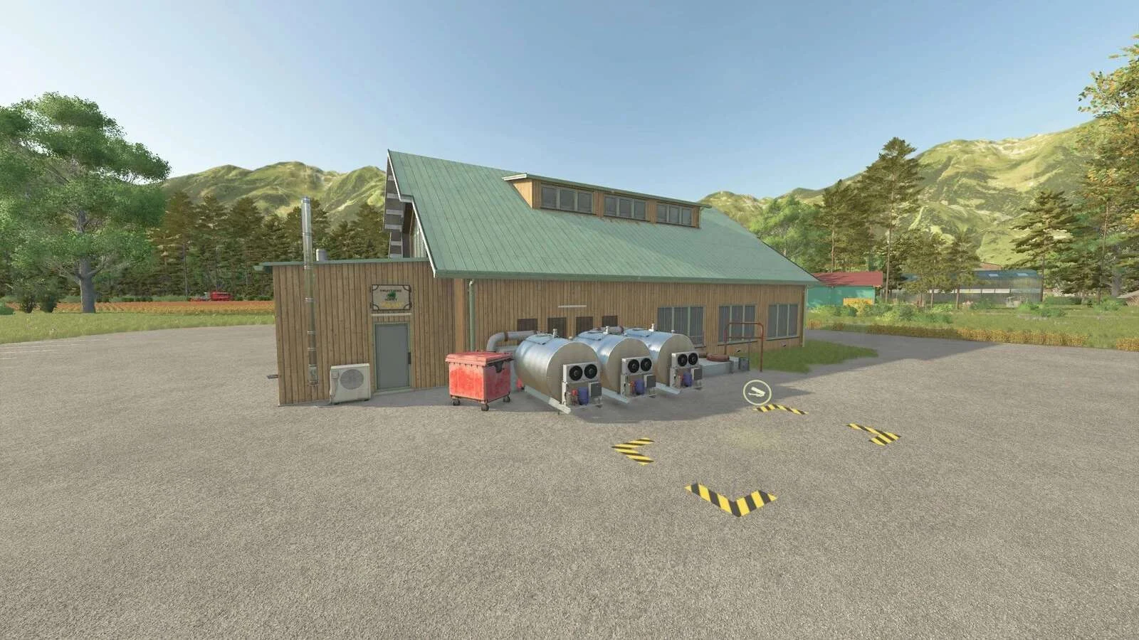 FS25 Dairy v1.0 Objects Mod FS25 Mod Free Download