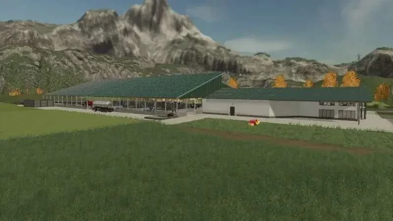 FS25 DairyBarn AustriaModding v1.0 Objects Mod FS25 Mod Free Download