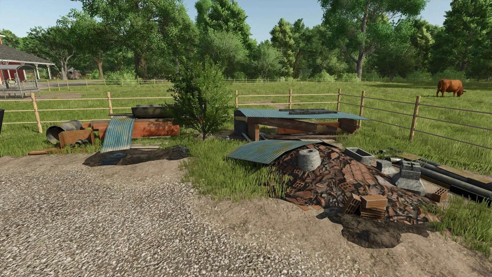 FS25 Debris For The Farm v1.0 Objects Mod FS25 Mod Free Download