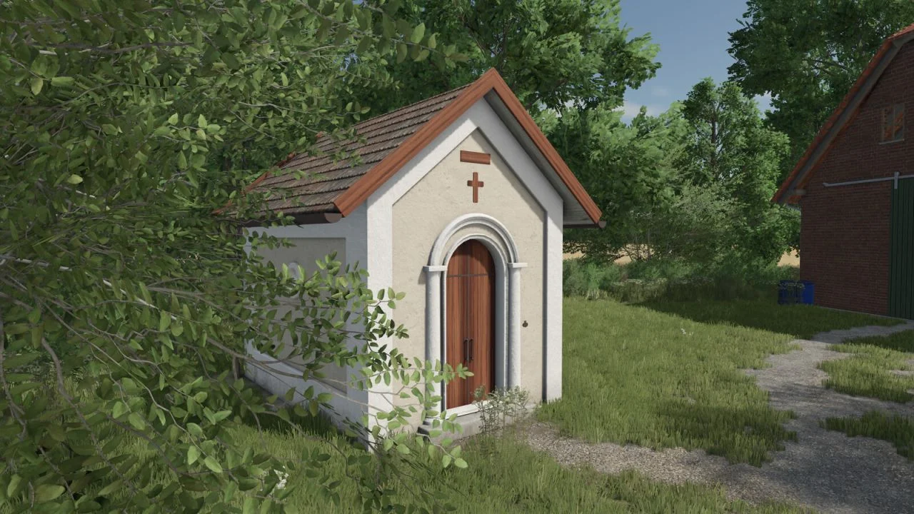 FS25 Deco Chapel V1.0 Objects Mod FS25 Mod Free Download