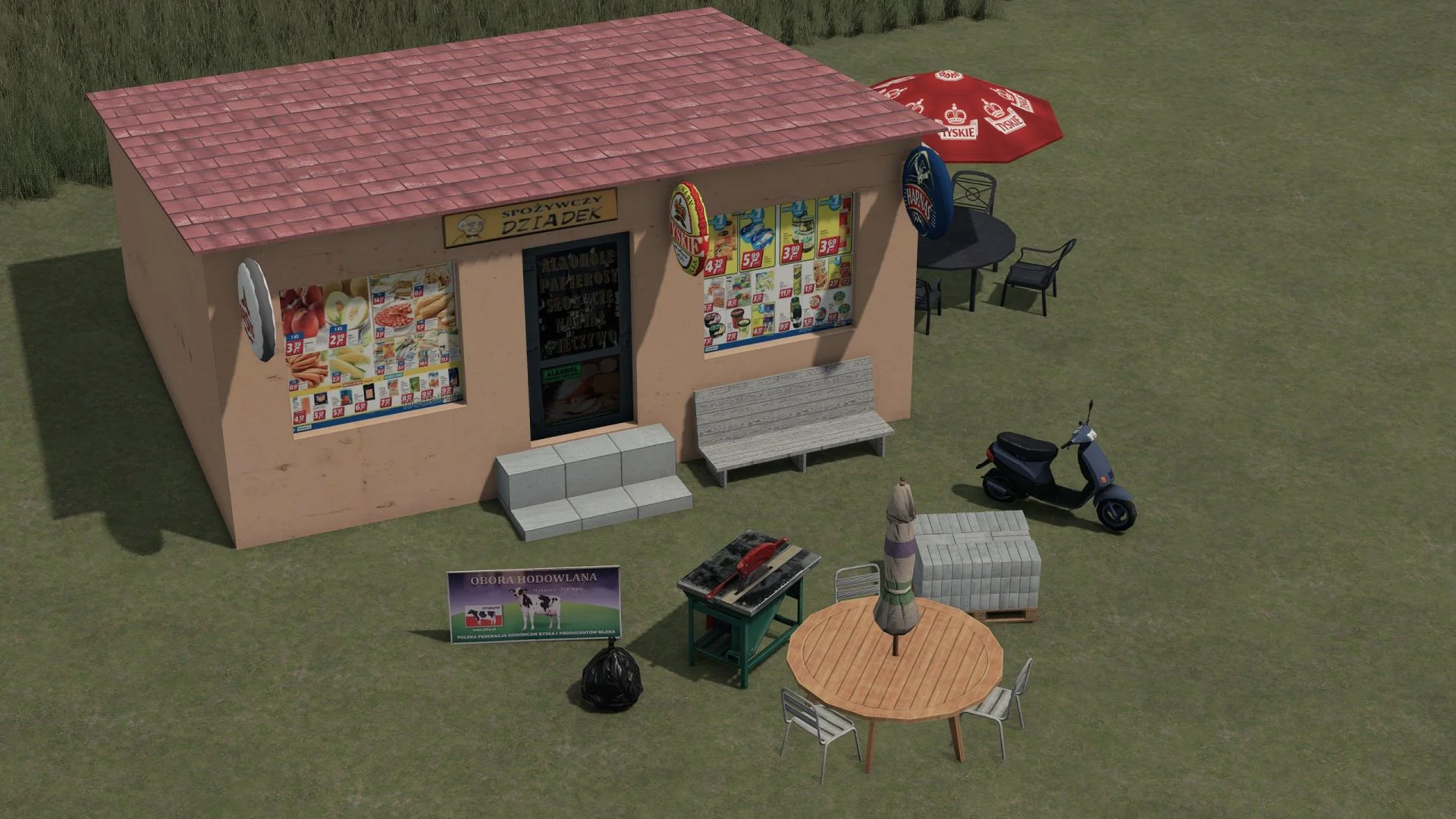 FS25 Decoration Pack 02 JDP V1.0 Objects Mod FS25 Mod Free Download