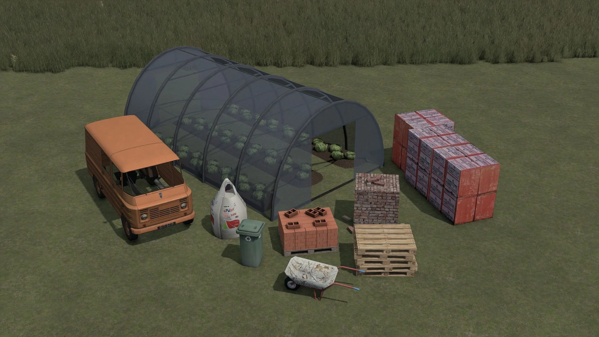 FS25 Decoration Pack 05 JDP V1.0 Objects Mod FS25 Mod Free Download