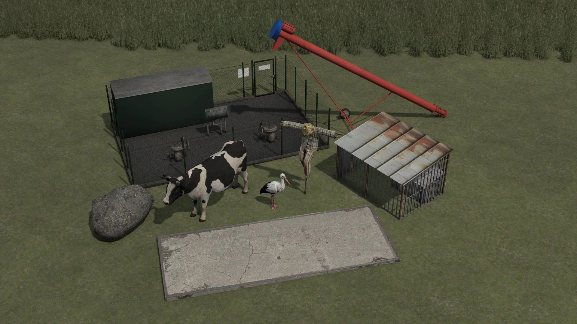 FS25 Decoration Pack 09 JDP V1.0 Objects Mod FS25 Mod Free Download
