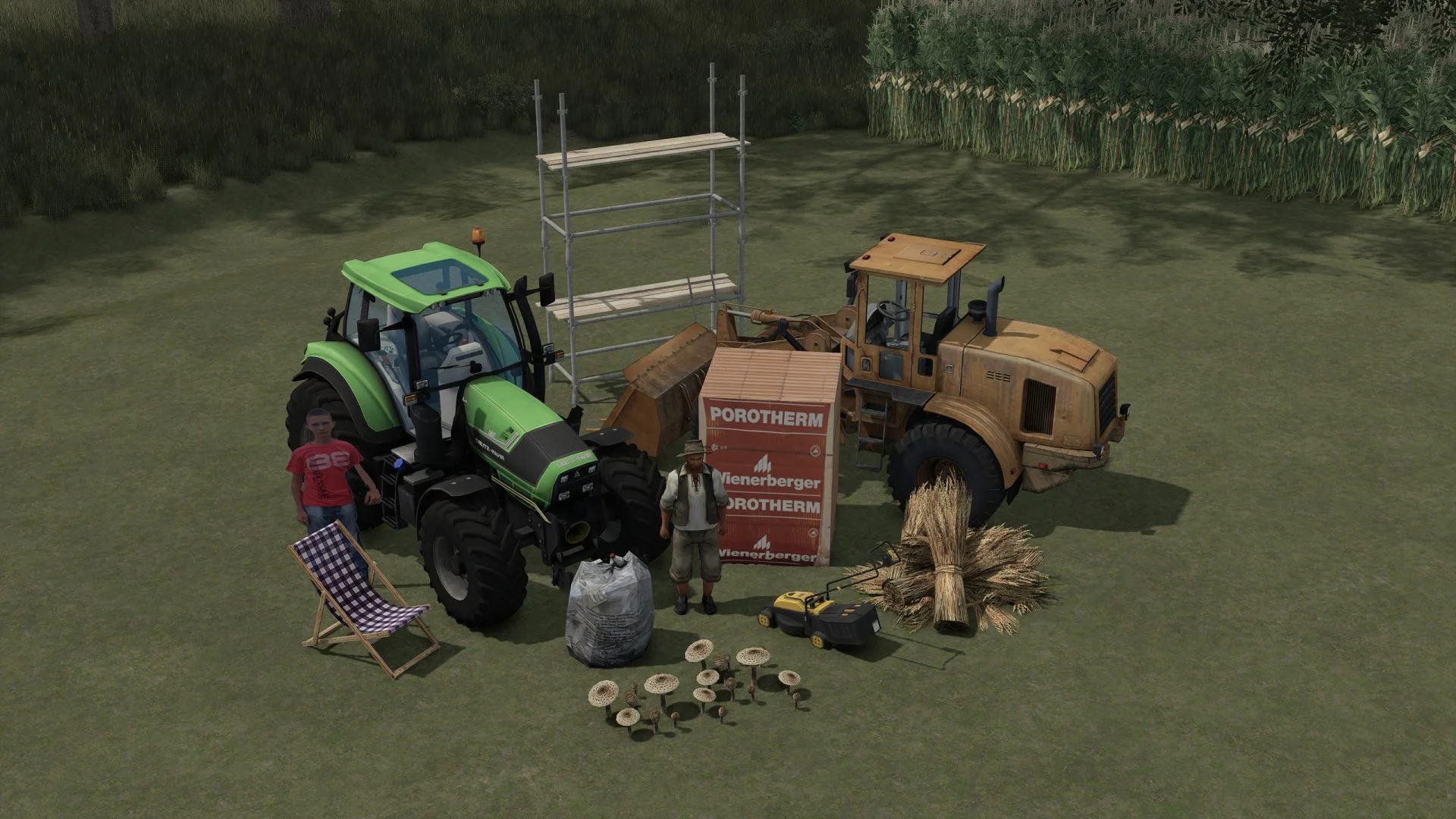 FS25 Decoration Pack 10 JDP V1.0 Objects Mod FS25 Mod Free Download