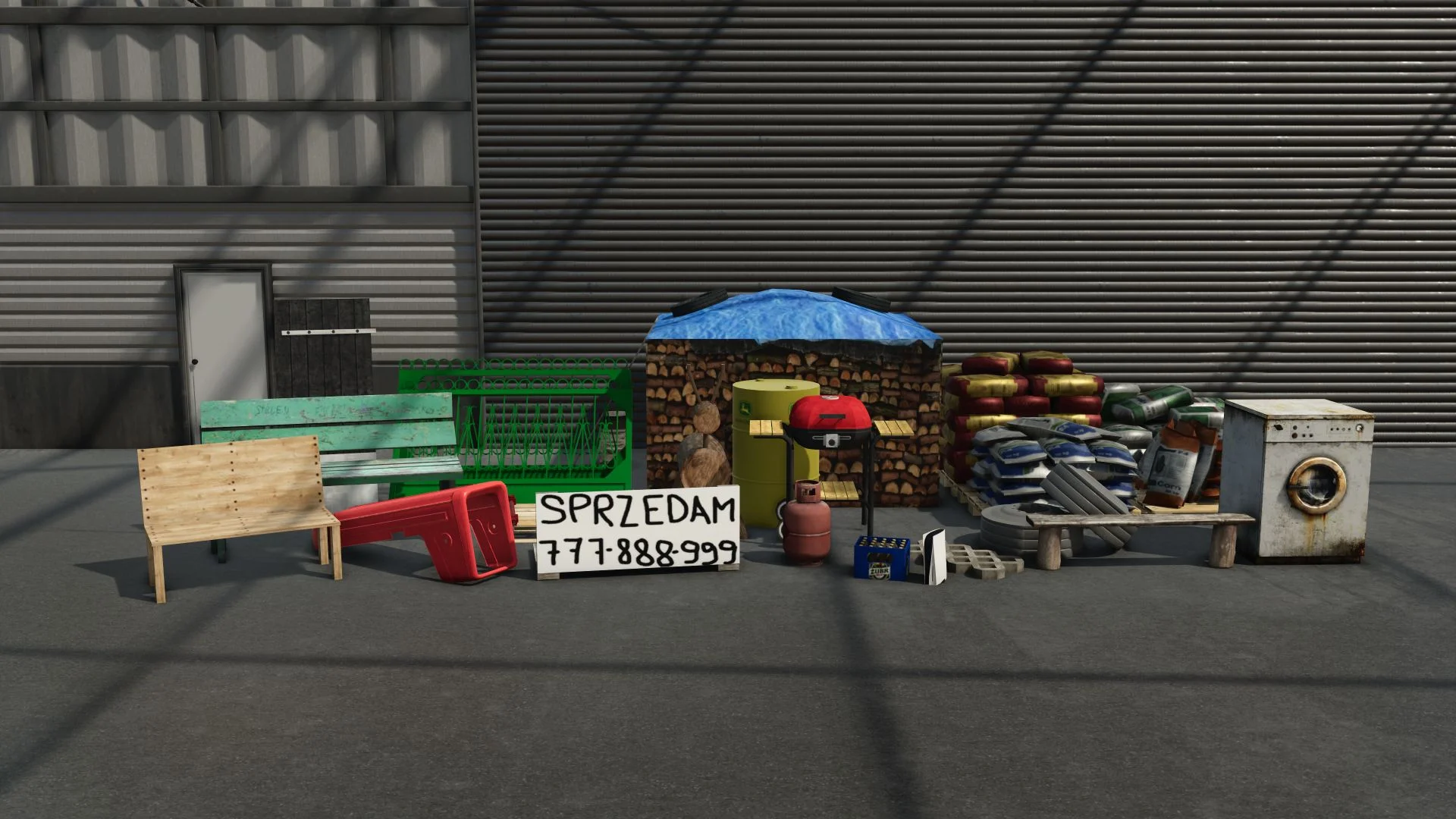FS25 Decoration pack V1.1 Objects Mod FS25 Mod Free Download
