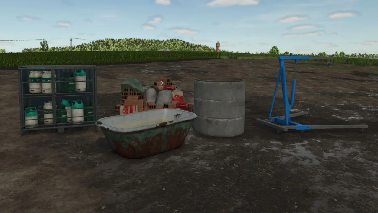FS25 Decorations Pack 2 V1.0 Objects Mod FS25 Mod Free Download