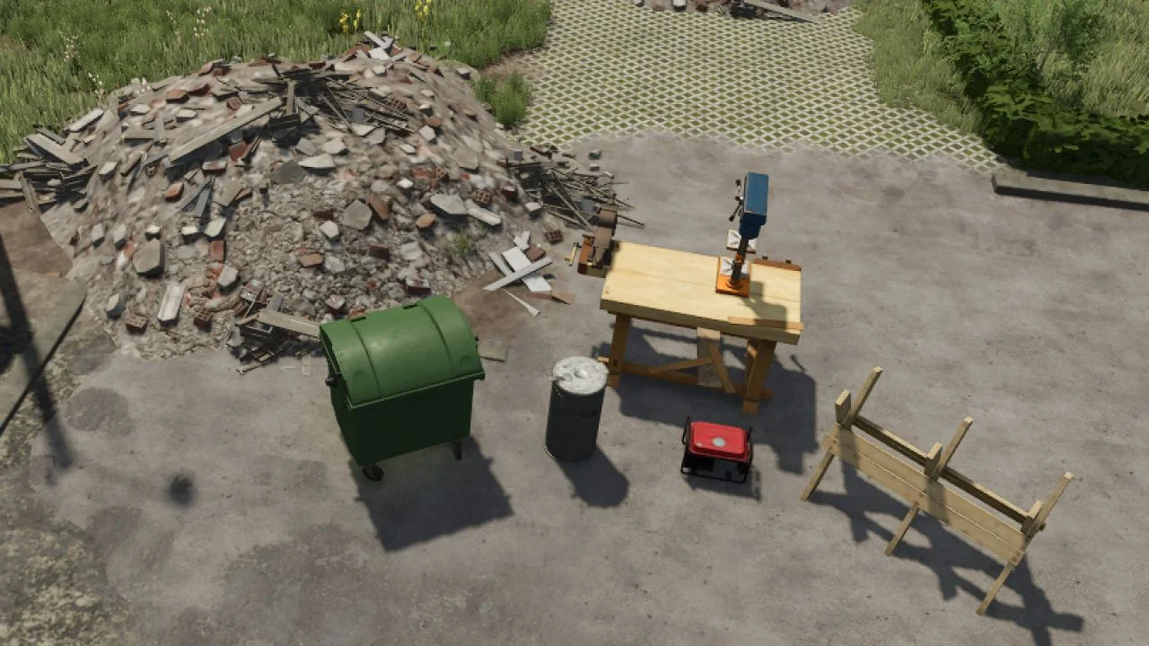 FS25 Decorations Pack 4 V1.0 Objects Mod FS25 Mod Free Download