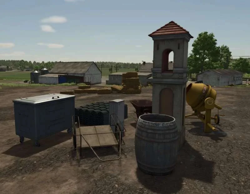 FS25 Decorations Pack v1.0 Objects Mod FS25 Mod Free Download
