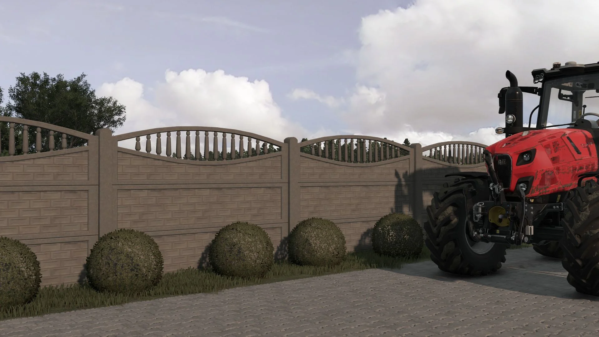 FS25 Decorative Shrub V1.0 Objects Mod FS25 Mod Free Download