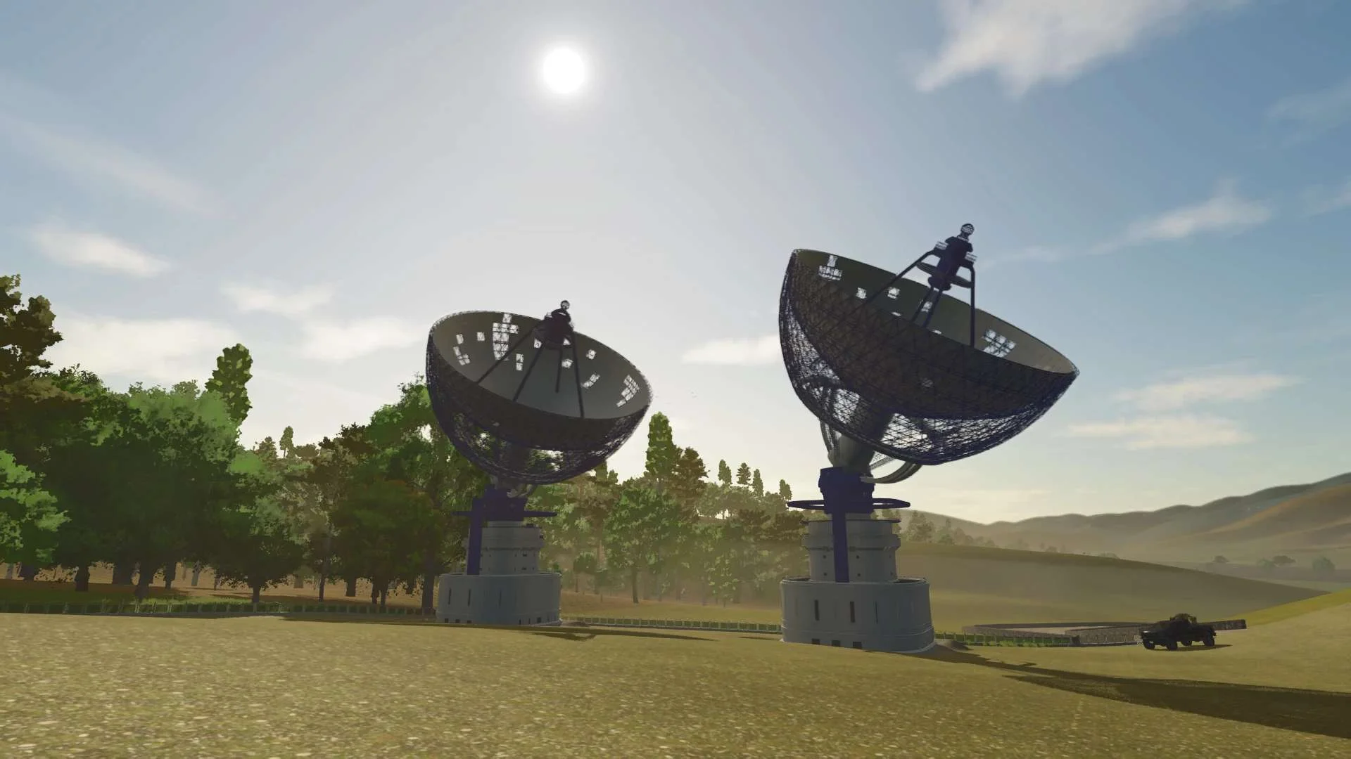 FS25 Deep Space Transmission Dish v1.0 Objects Mod FS25 Mod Free Download