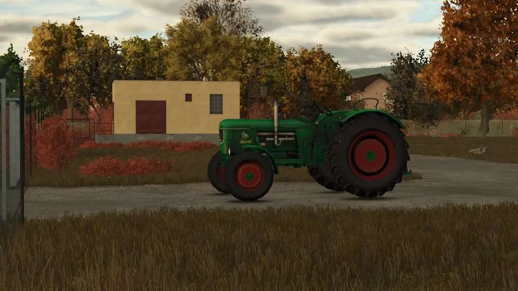 FS25 Deutz D80 Placeable v1.5 Objects Mod FS25 Mod Free Download