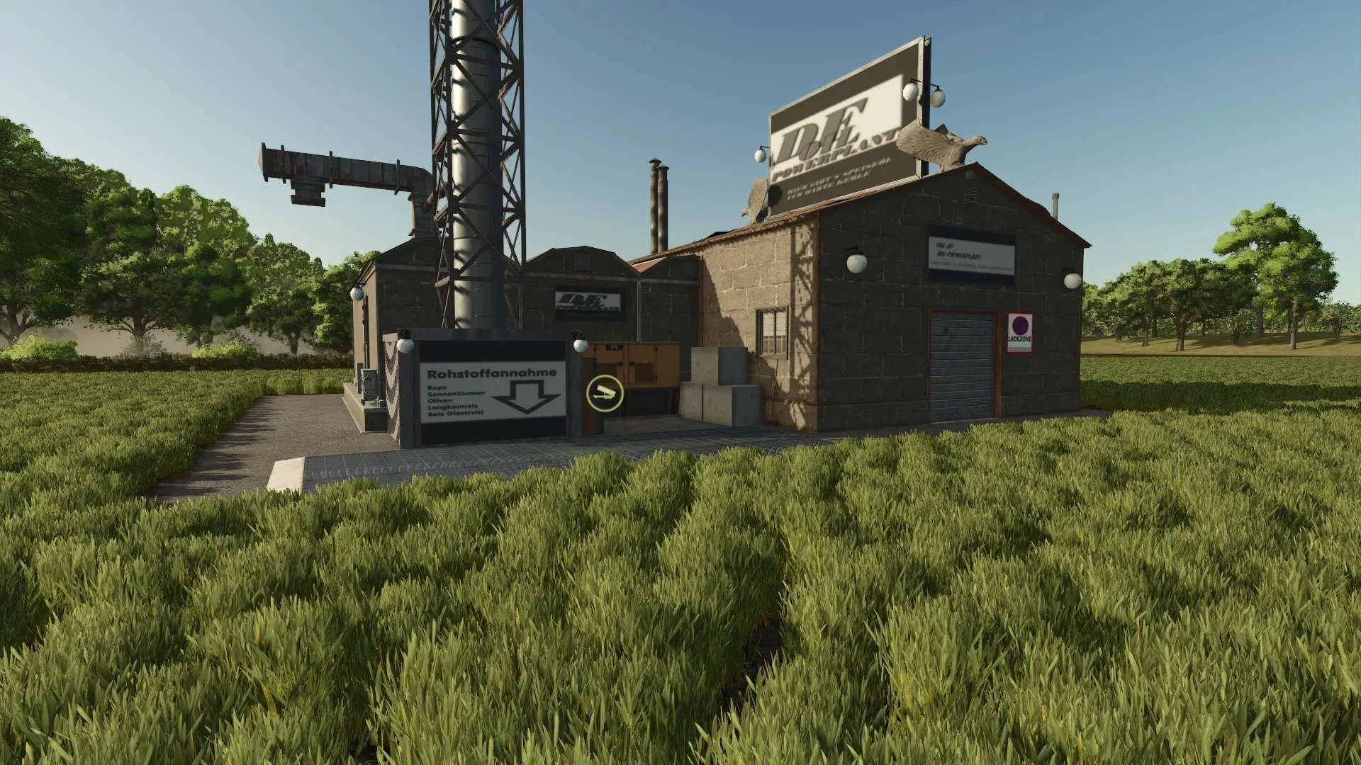 FS25 DF Oil Powerplant v1.0 Objects Mod FS25 Mod Free Download