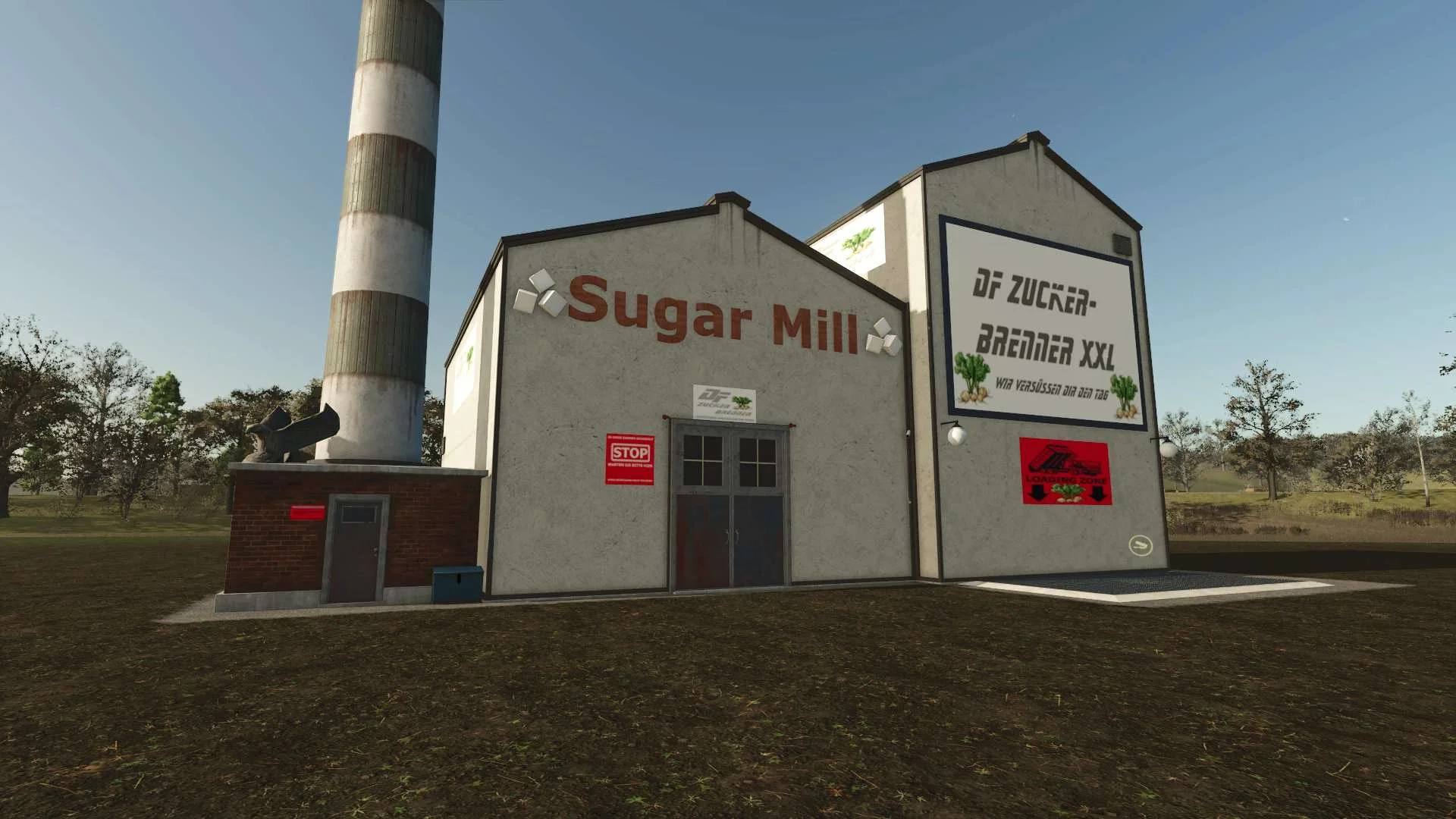 FS25 DF Zucker-Brenner XXL v1.0 Objects Mod FS25 Mod Free Download