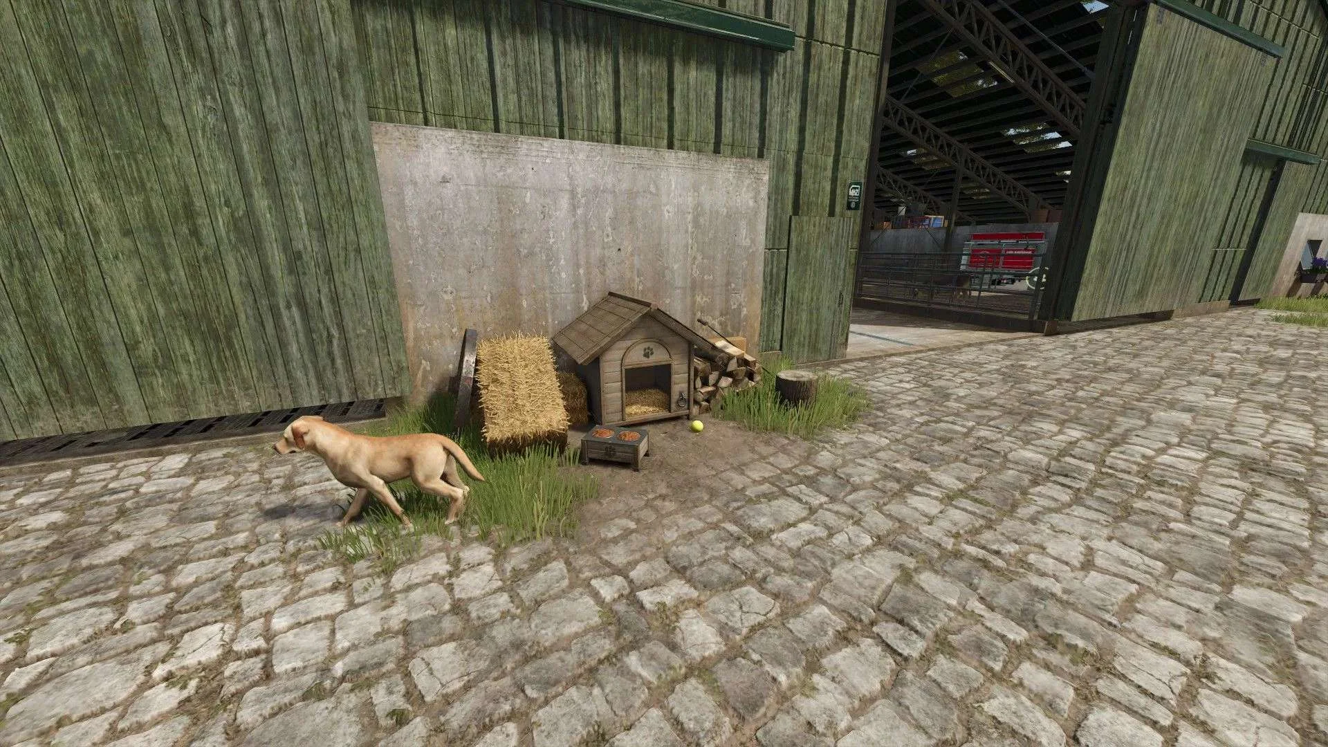FS25 Dog House With Decoration v1.0 Objects Mod FS25 Mod Free Download