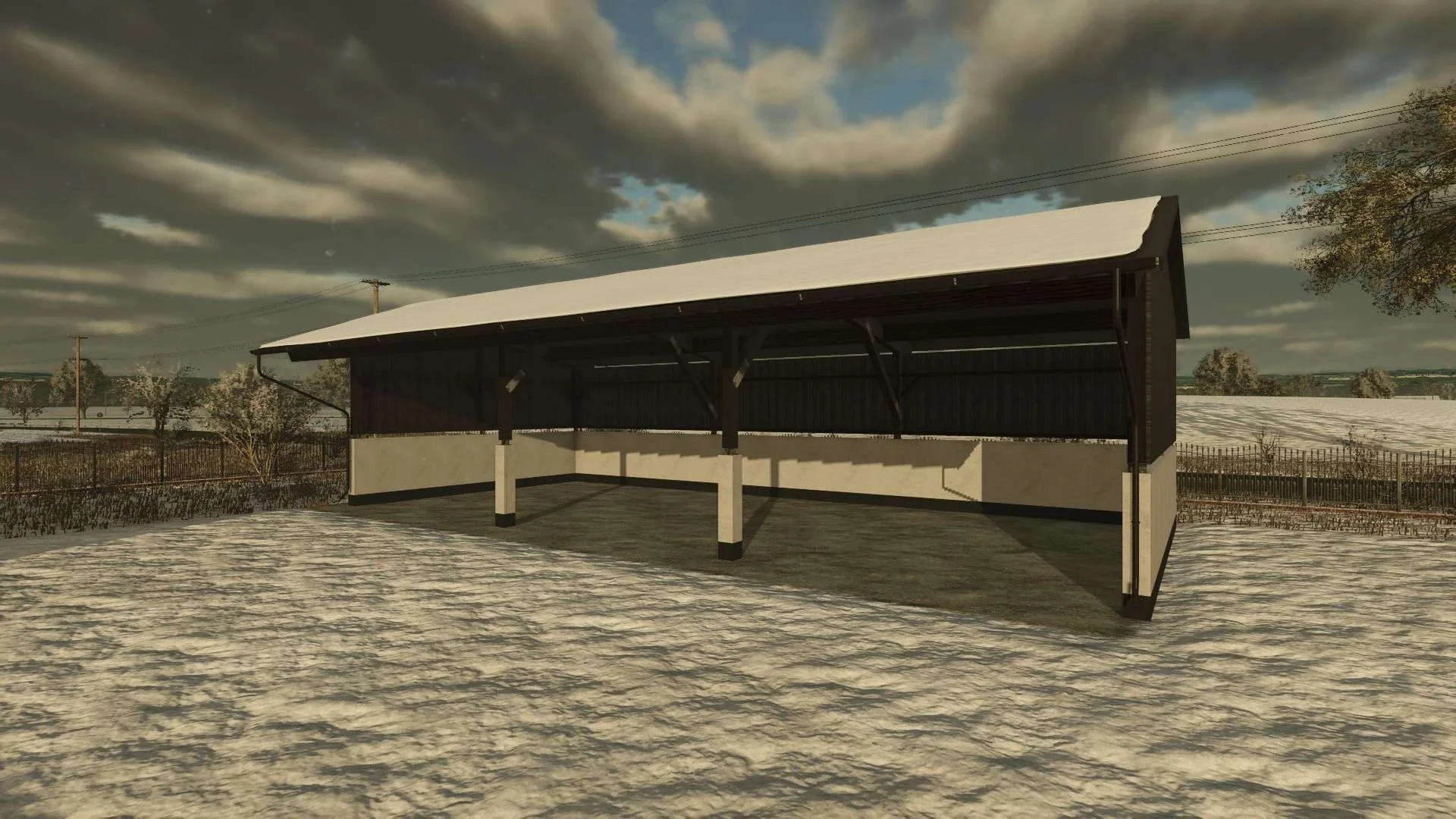 FS25 Drakurza Shed v1.0 Objects Mod FS25 Mod Free Download