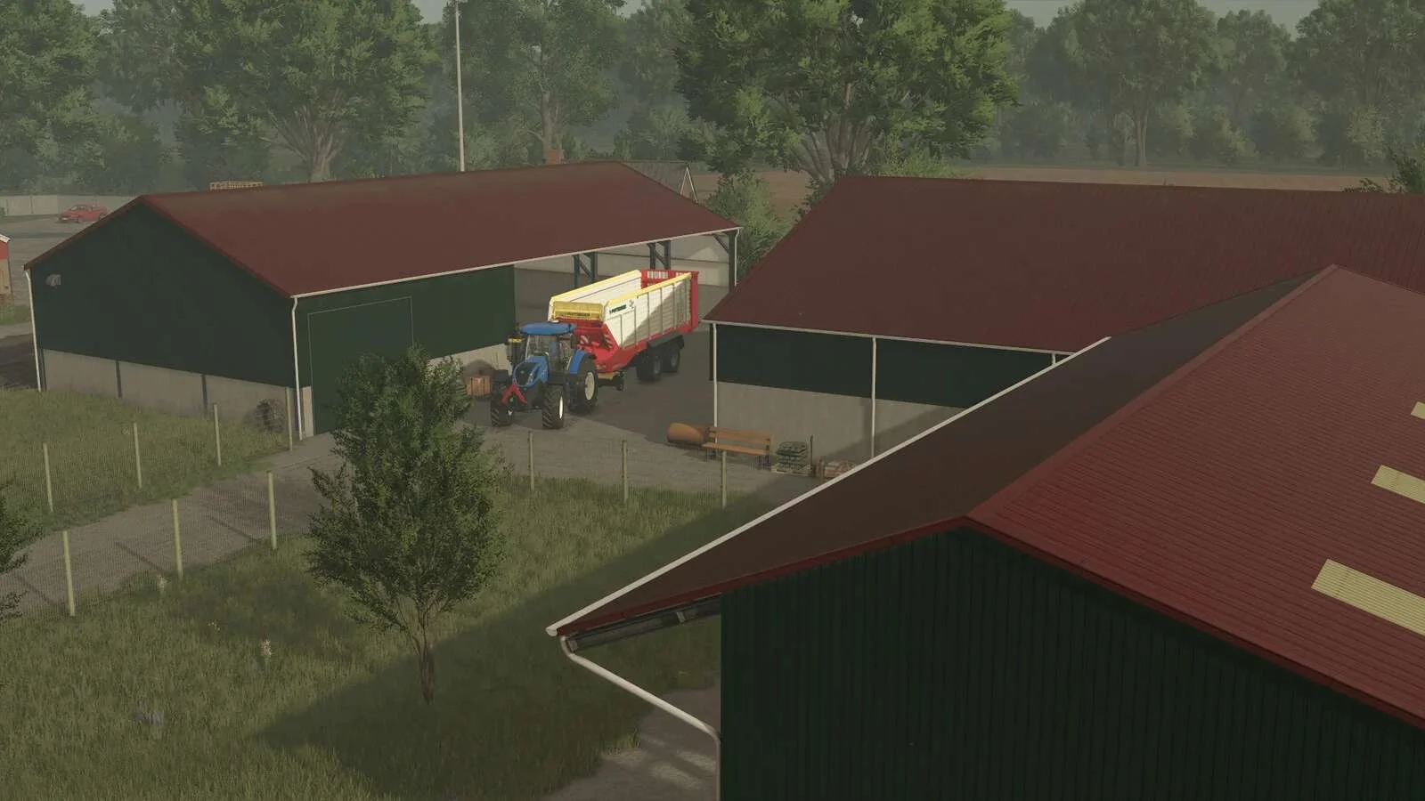 FS25 Dutch Shed Pack v1.0 Objects Mod FS25 Mod Free Download