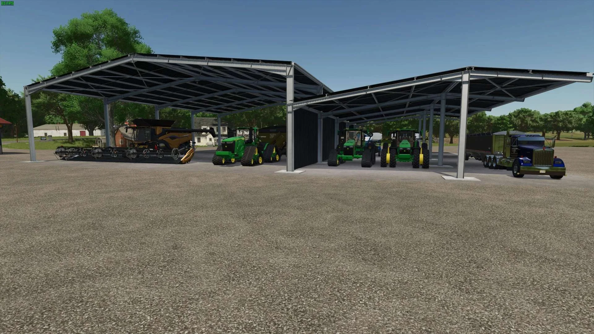 FS25 Easy Sheds Edit v1.0 Objects Mod FS25 Mod Free Download