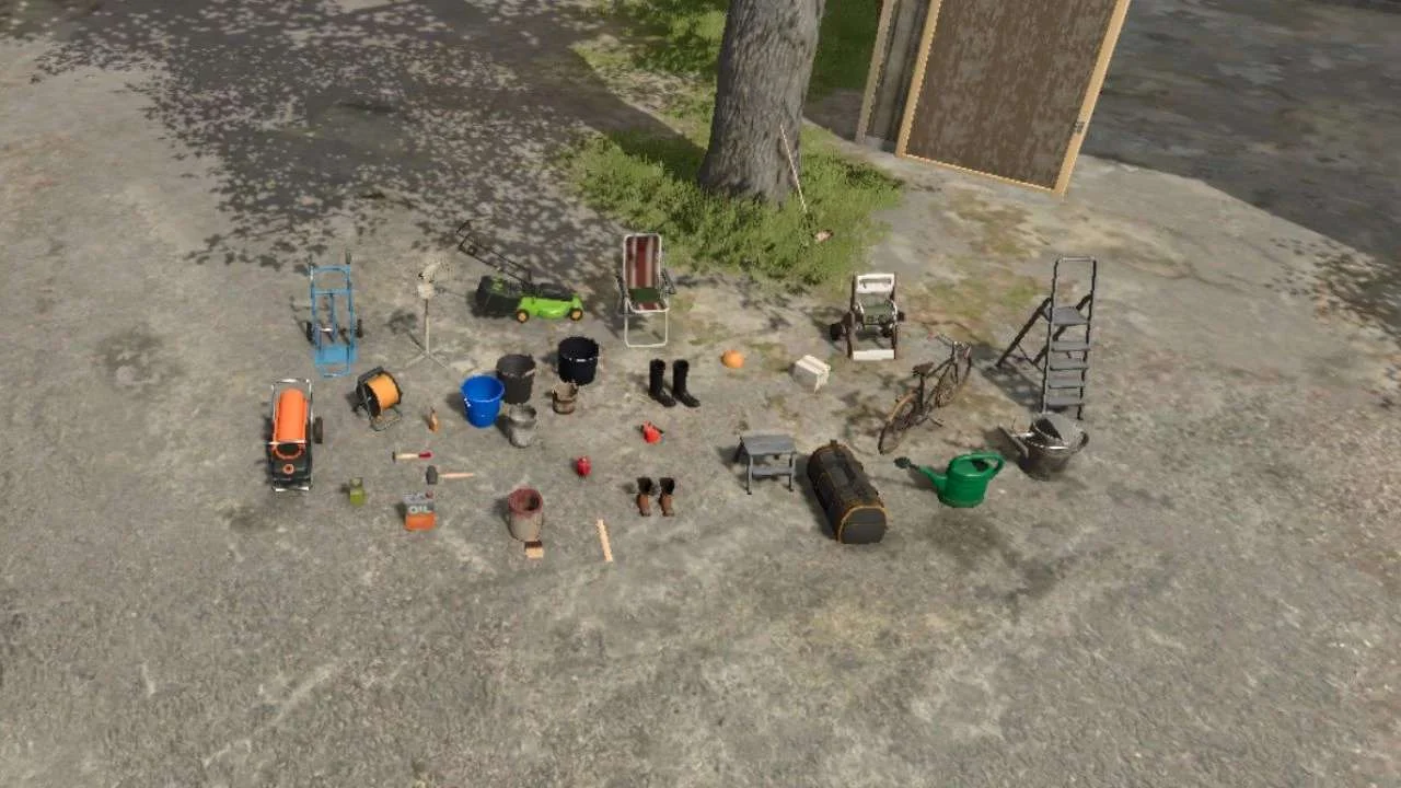 FS25 Elmcreek Props v2.0 Objects Mod FS25 Mod Free Download