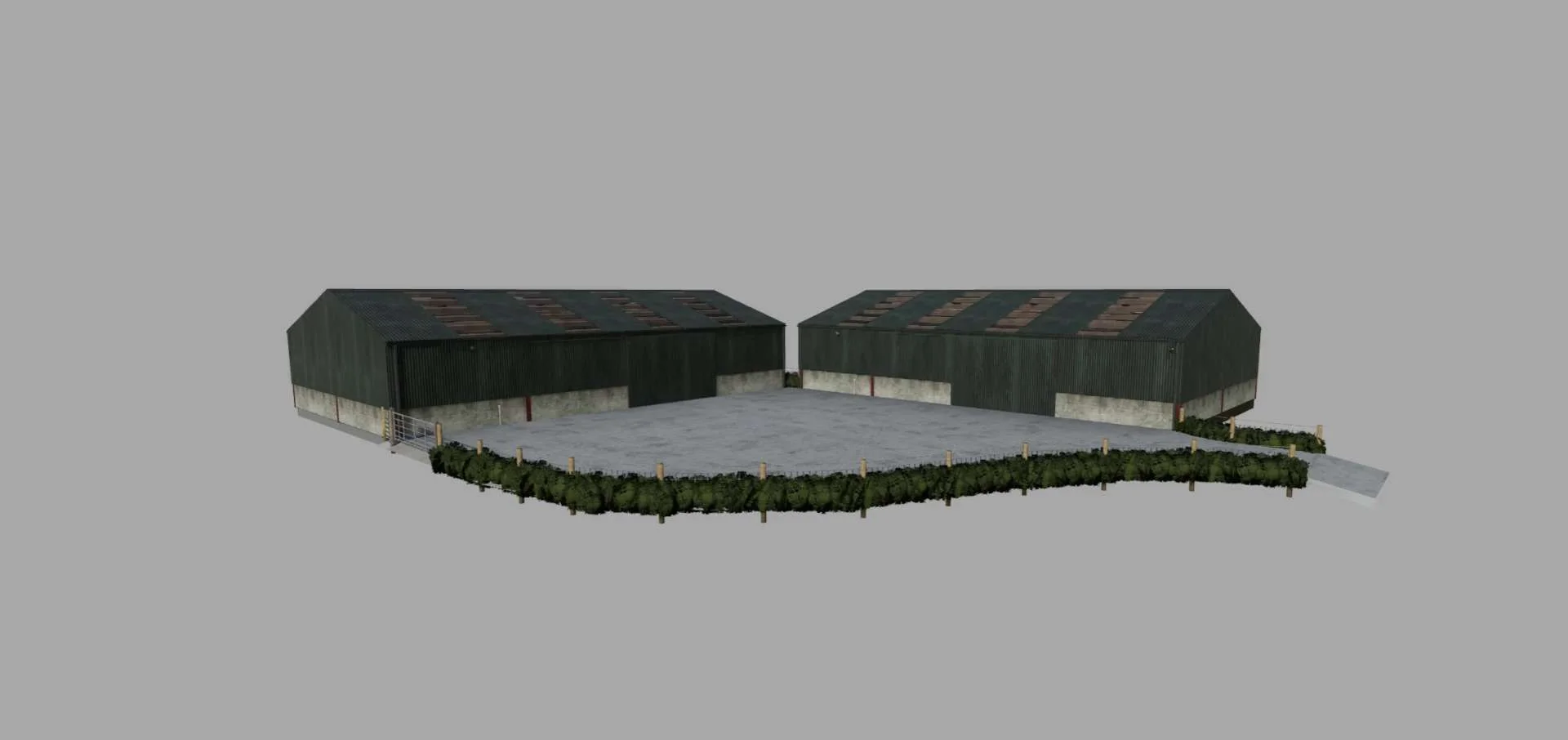 FS25 English shed edited v1.0 Objects Mod FS25 Mod Free Download
