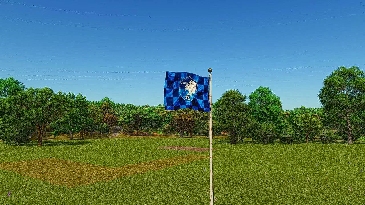 FS25 Erzurum Sports Flag V1.0 Objects Mod FS25 Mod Free Download