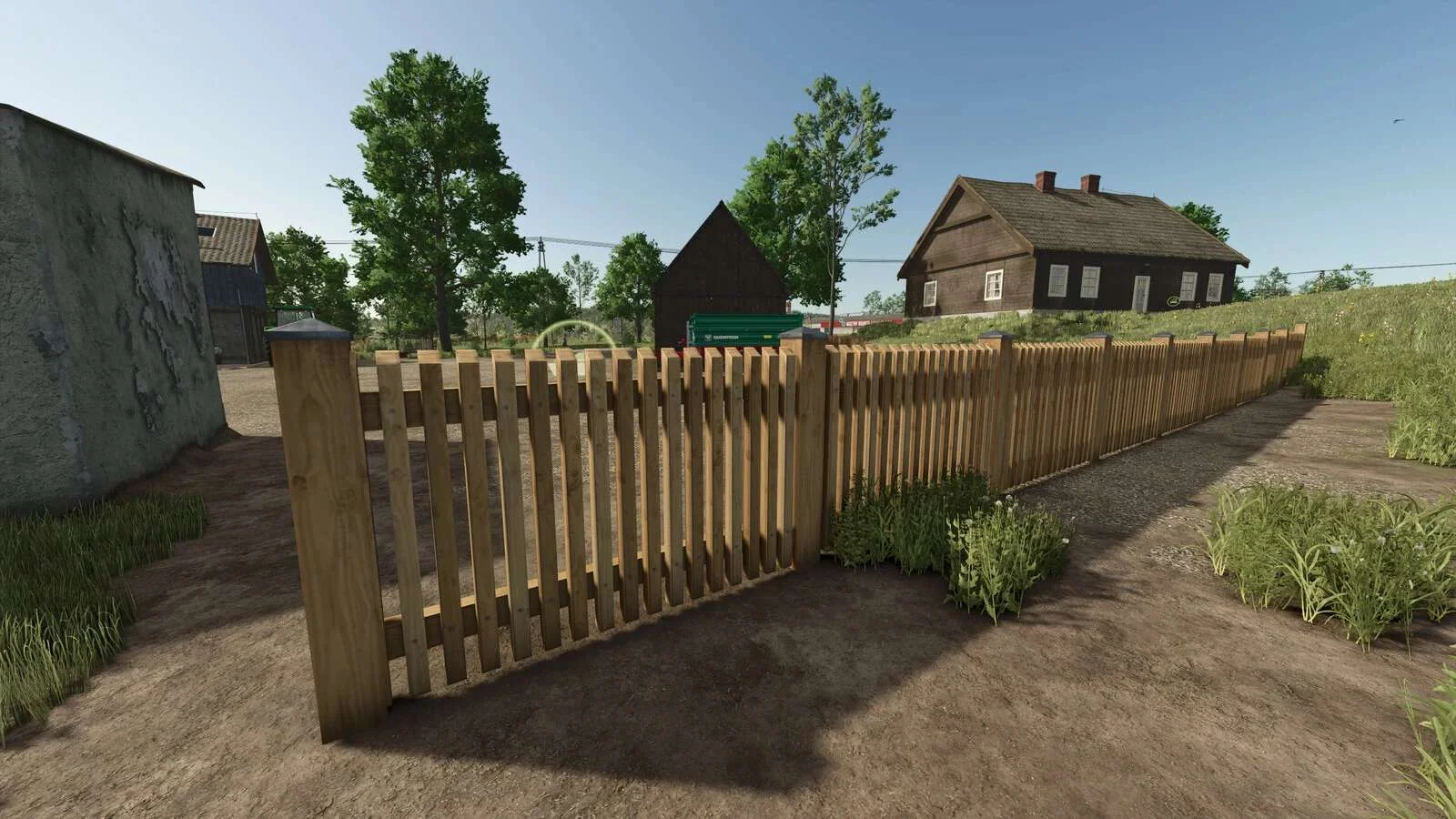 FS25 European Fence Pack v1.0 Objects Mod FS25 Mod Free Download