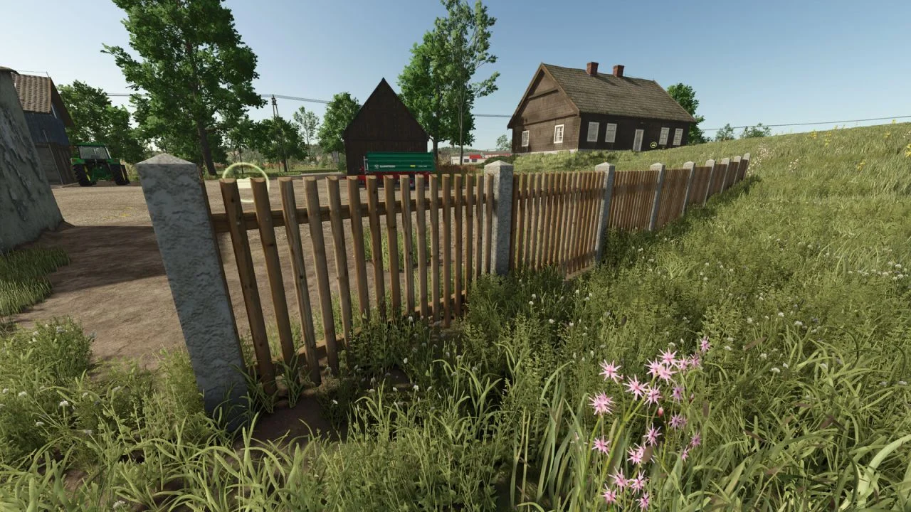 FS25 European Fence Pack V1.1 Objects Mod FS25 Mod Free Download