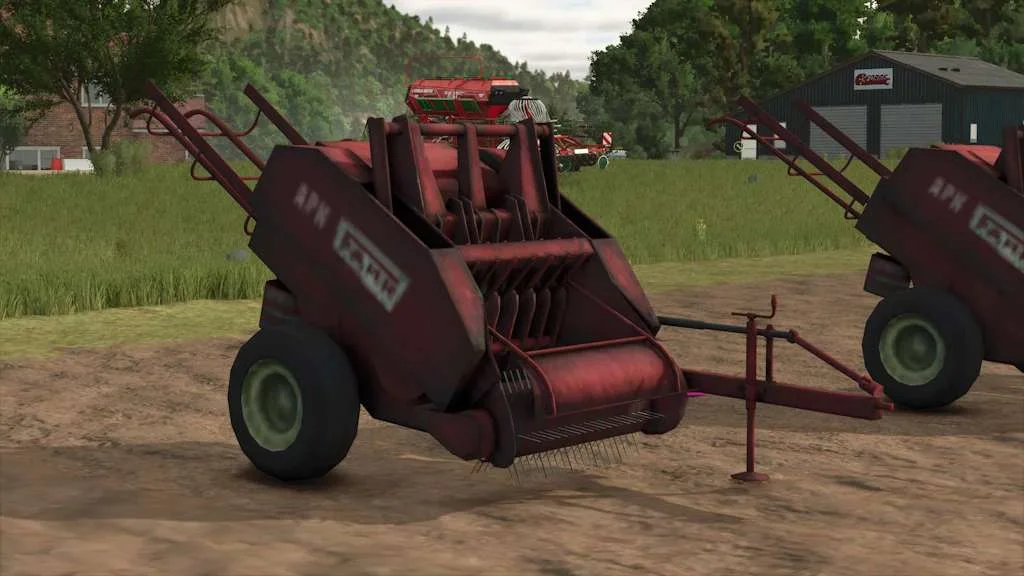 FS25 Fahr APN Baler v1.1 Objects Mod FS25 Mod Free Download
