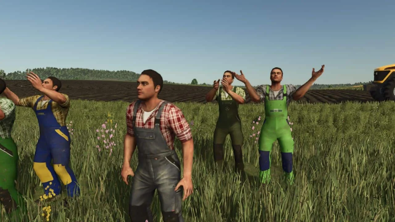 FS25 Fan Camp placeable animated v1.0 Objects Mod FS25 Mod Free Download