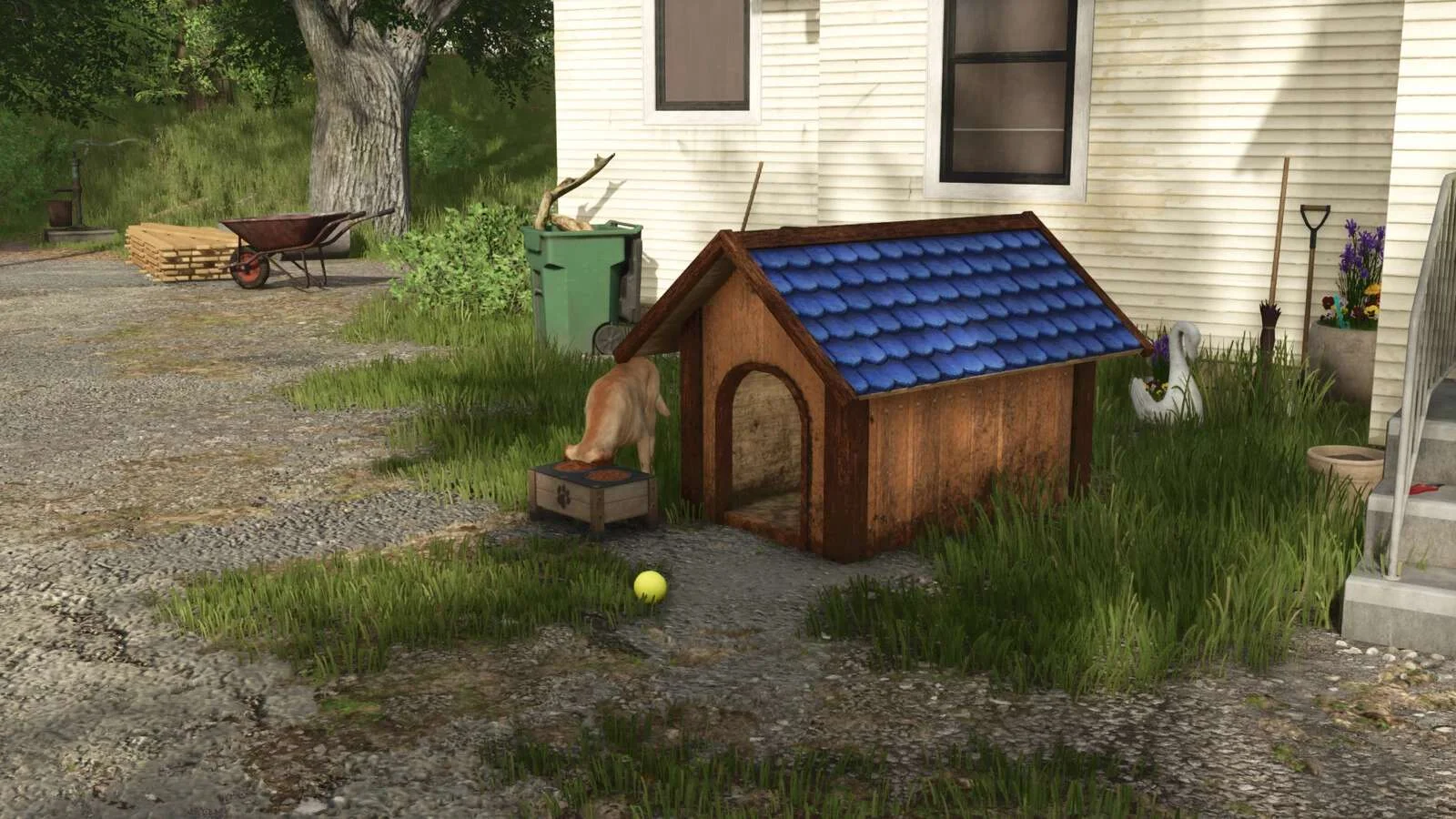 FS25 Fancy Doghouse v1.0 Objects Mod FS25 Mod Free Download
