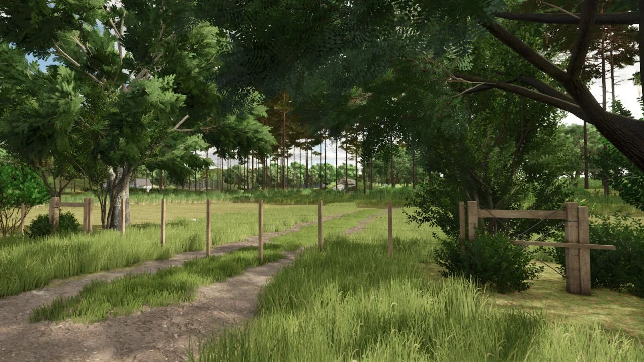 FS25 Farm Fence Pack V1.0 Objects Mod FS25 Mod Free Download